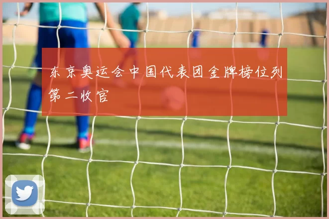 东京奥运会中国代表团金牌榜位列第二收官