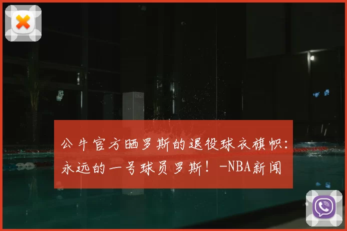 公牛官方晒罗斯的退役球衣旗帜:永远的一号球员罗斯!-NBA新闻