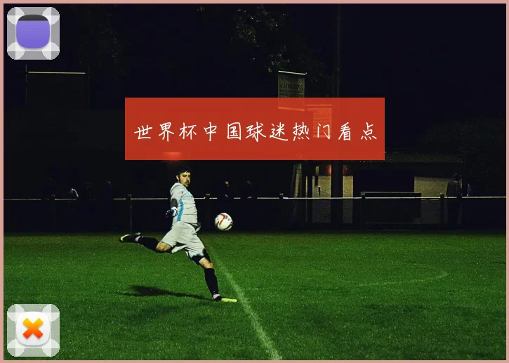 世界杯中国球迷热门看点