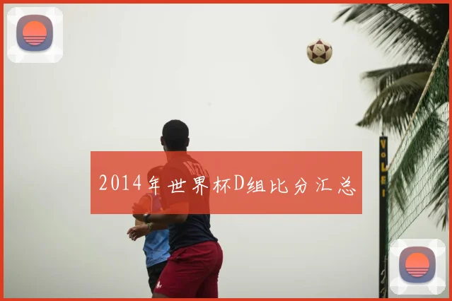 2014年世界杯D组比分汇总